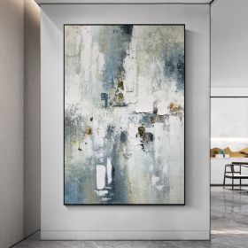 Nordic Abstract Oil Painting Handmade Canvas Decorative Mural Frameless Acrylic Hanging Image For LivingRoom Bedroom Aisle Porch (size: 150X220cm)