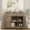 Storage Cabinets,Wooden Floor Cabinet,with Drawers and Shelves Storage Cabinets,Accent Cabinet for Living Room,Bedroom,Bathroom Furniture Home Decor