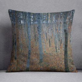 Beech Grove I by Klimt Cushion (Insert: With Insert, size: 16" X 16")