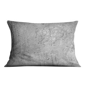Stone concrete floor Cushion (Insert: With Insert, size: 20" X 20")