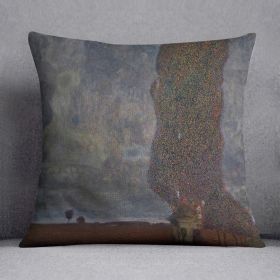 Approaching Thunderstorm by Klimt Cushion (Insert: Without Insert, size: 20" X 20")
