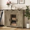 Storage Cabinets,Wooden Floor Cabinet,with Drawers and Shelves Storage Cabinets,Accent Cabinet for Living Room,Bedroom,Bathroom Furniture Home Decor